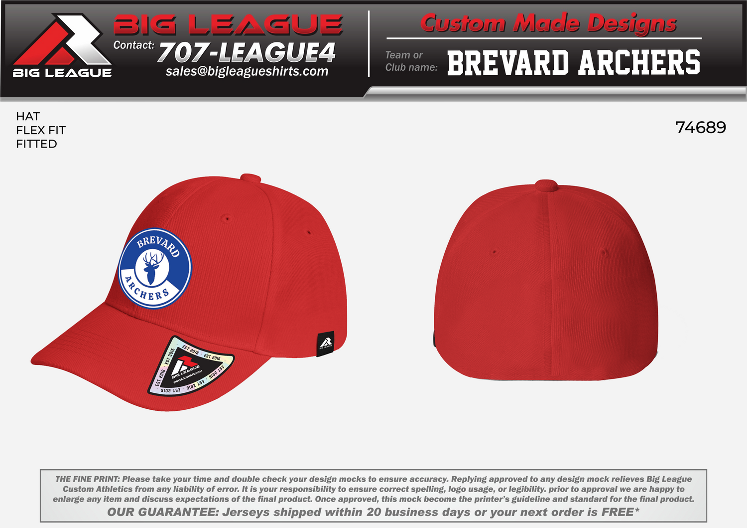 Brevard - Flex Fit Hat