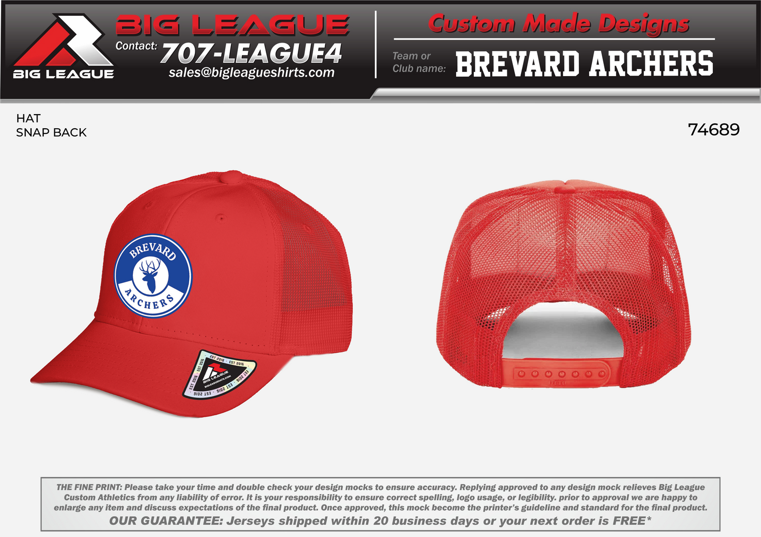 Brevard - Snap Back Hat