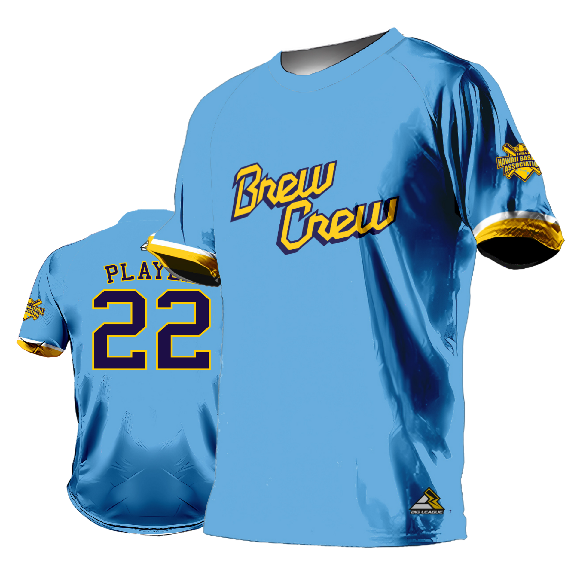Brew Crew - Baseball Custom Jersey