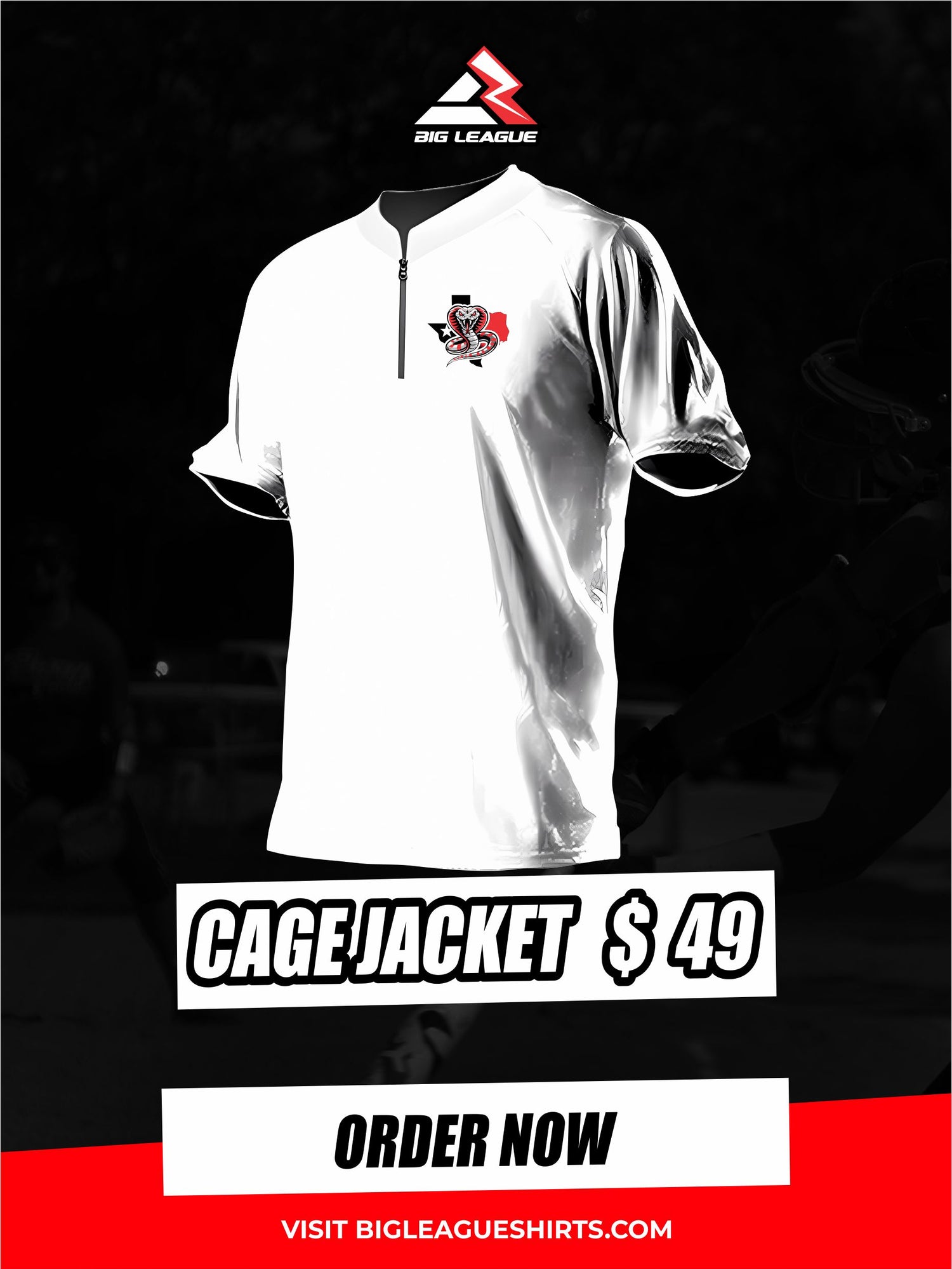 Cage Jacket / White