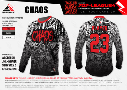 Chaos - Softball Custom Jersey