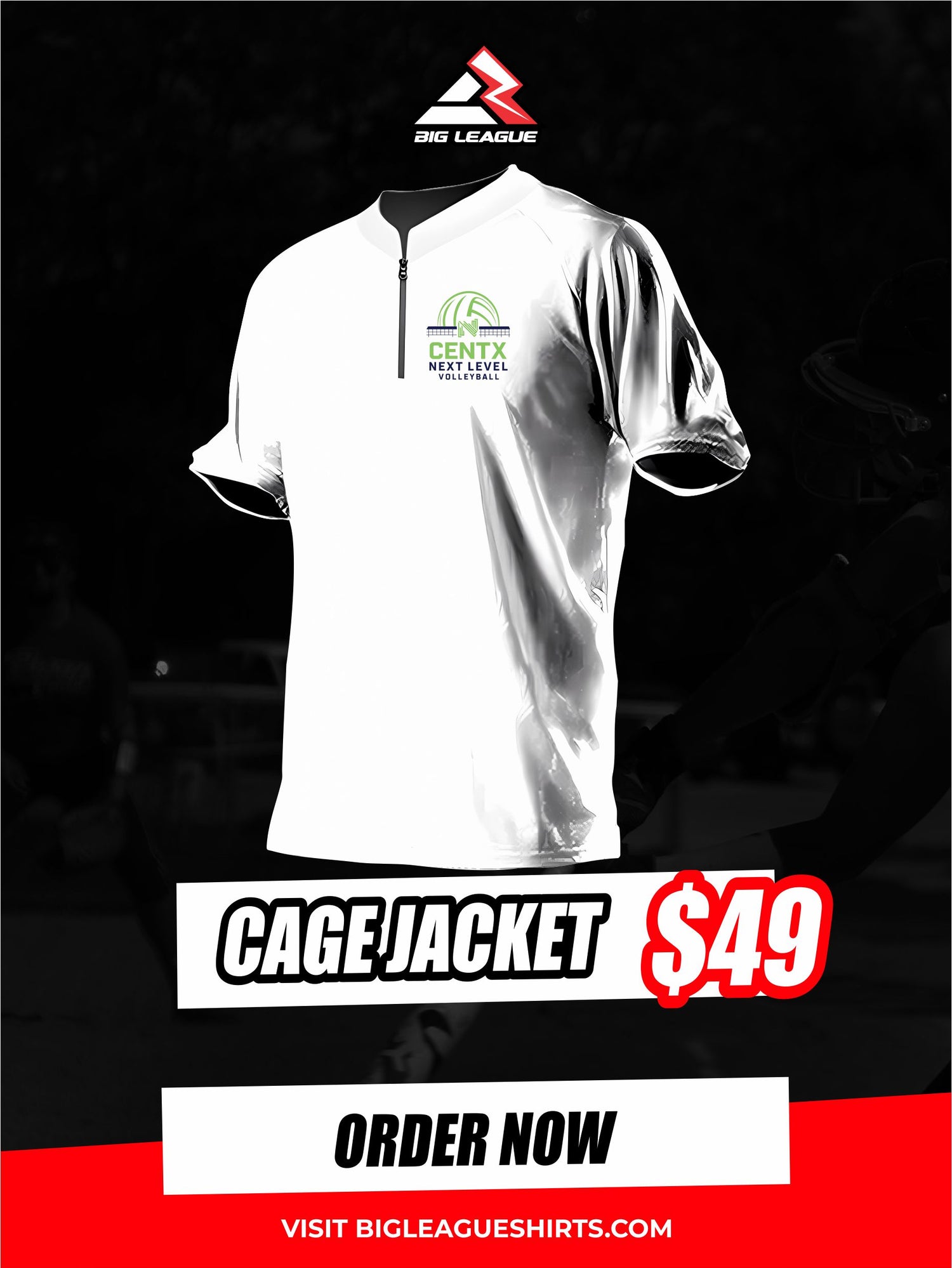 Cage Jacket / White