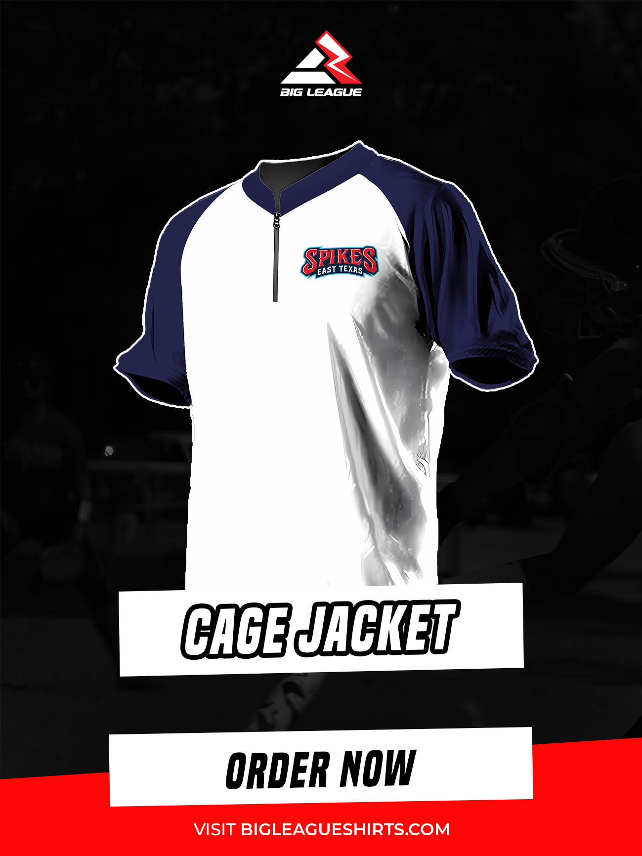 Cage Jacket / Navy