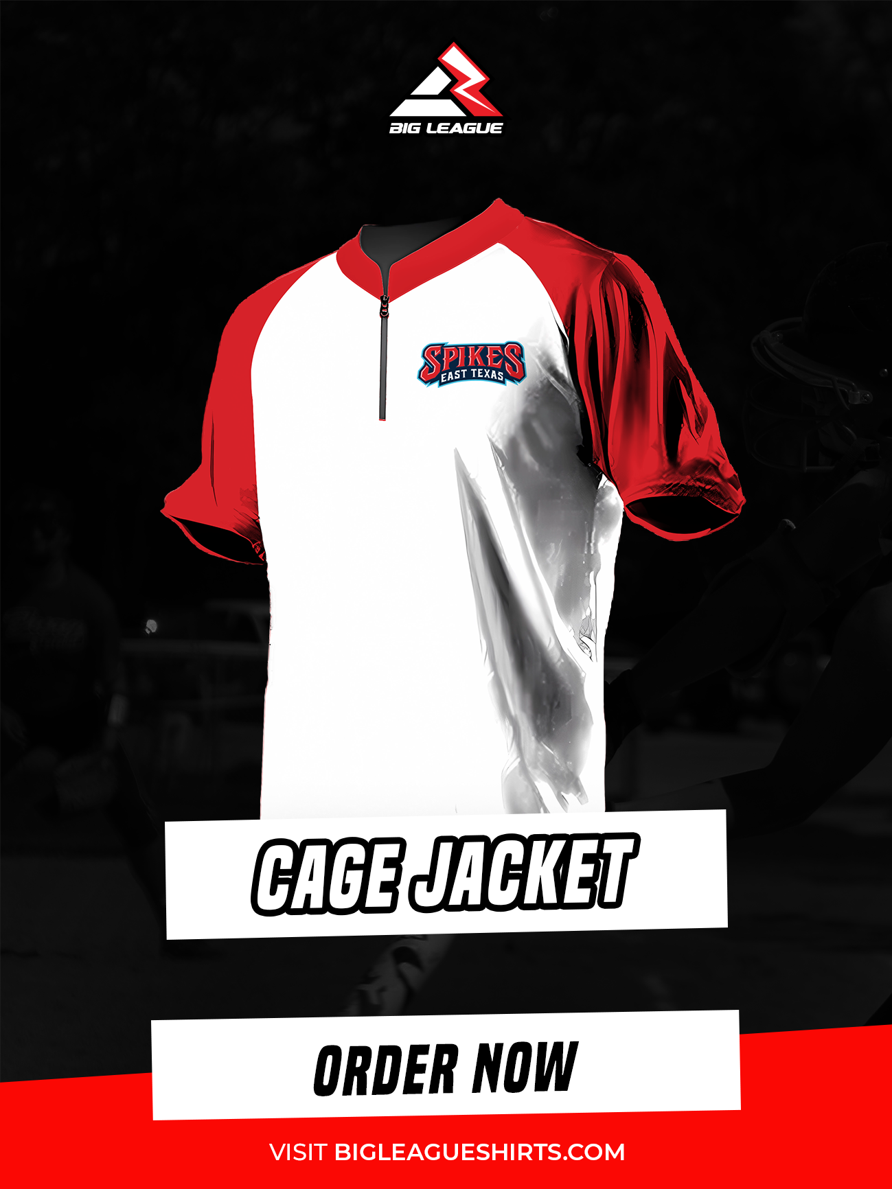 Cage Jacket / Red