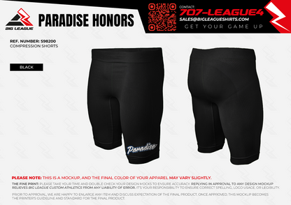 Paradise Honors HS Panthers 7v7 Team Store