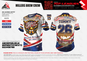 Miller's Brew Crew Team Store