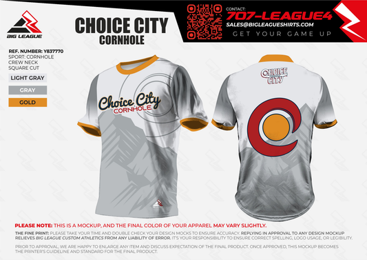Choice City Cornhole Team Store