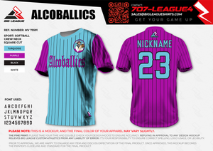 Alcoballics Slow pitch Team Store