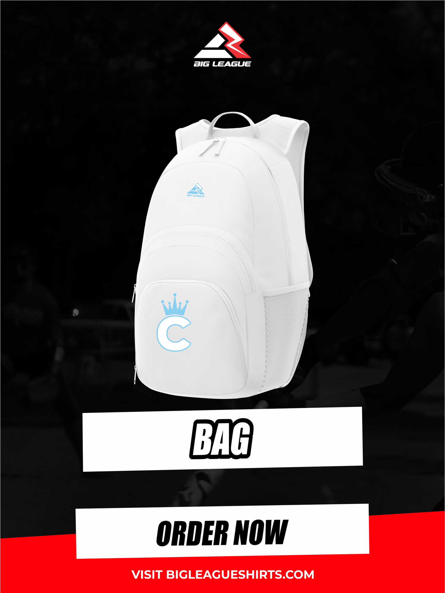 Backpack (minimum of 7) / White