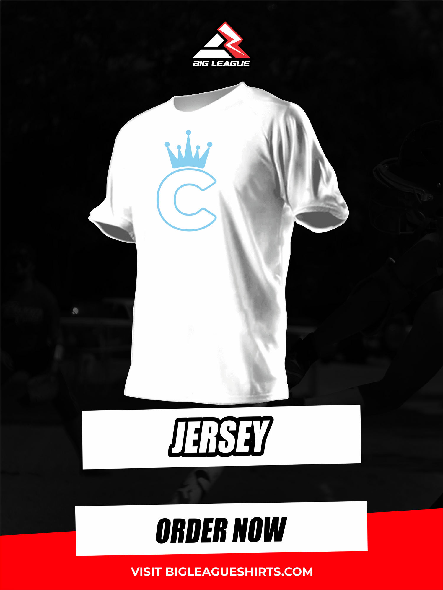 Crew Neck / White