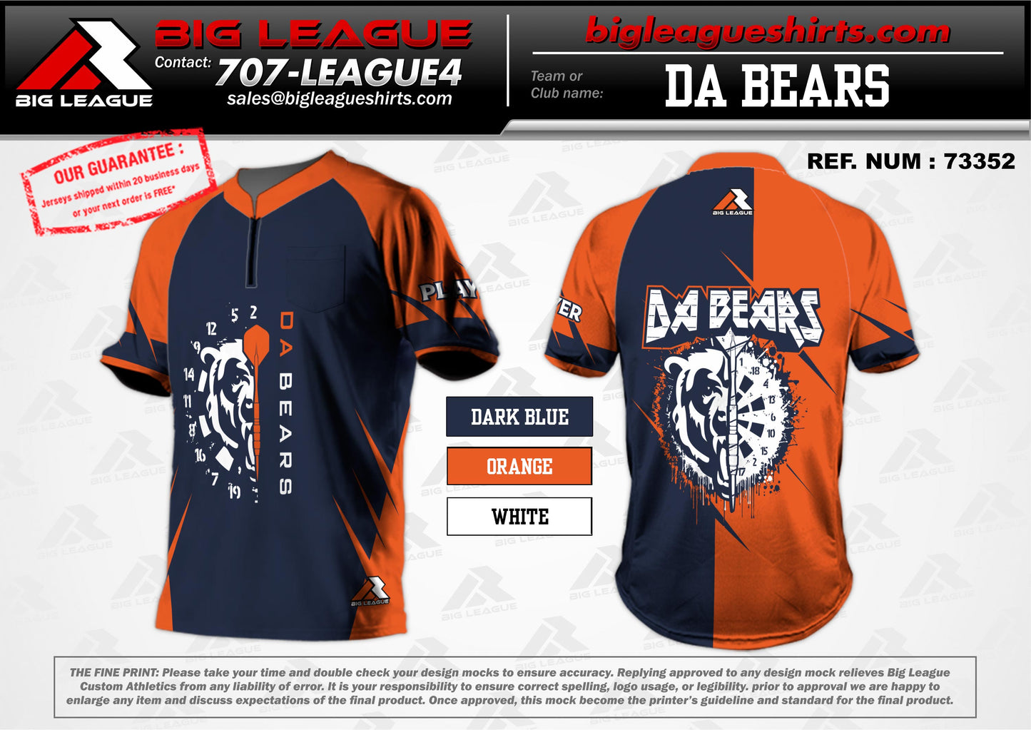 Da Bears - Darts