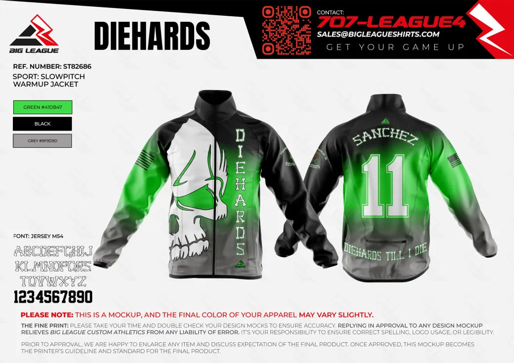 WarmUp Jacket / Green