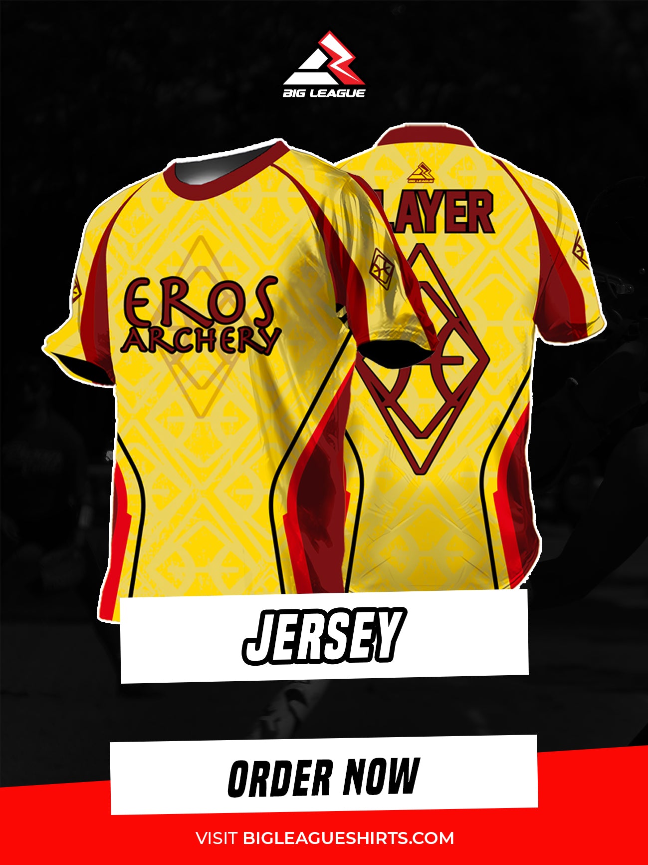 Crew Neck Jersey / Yellow