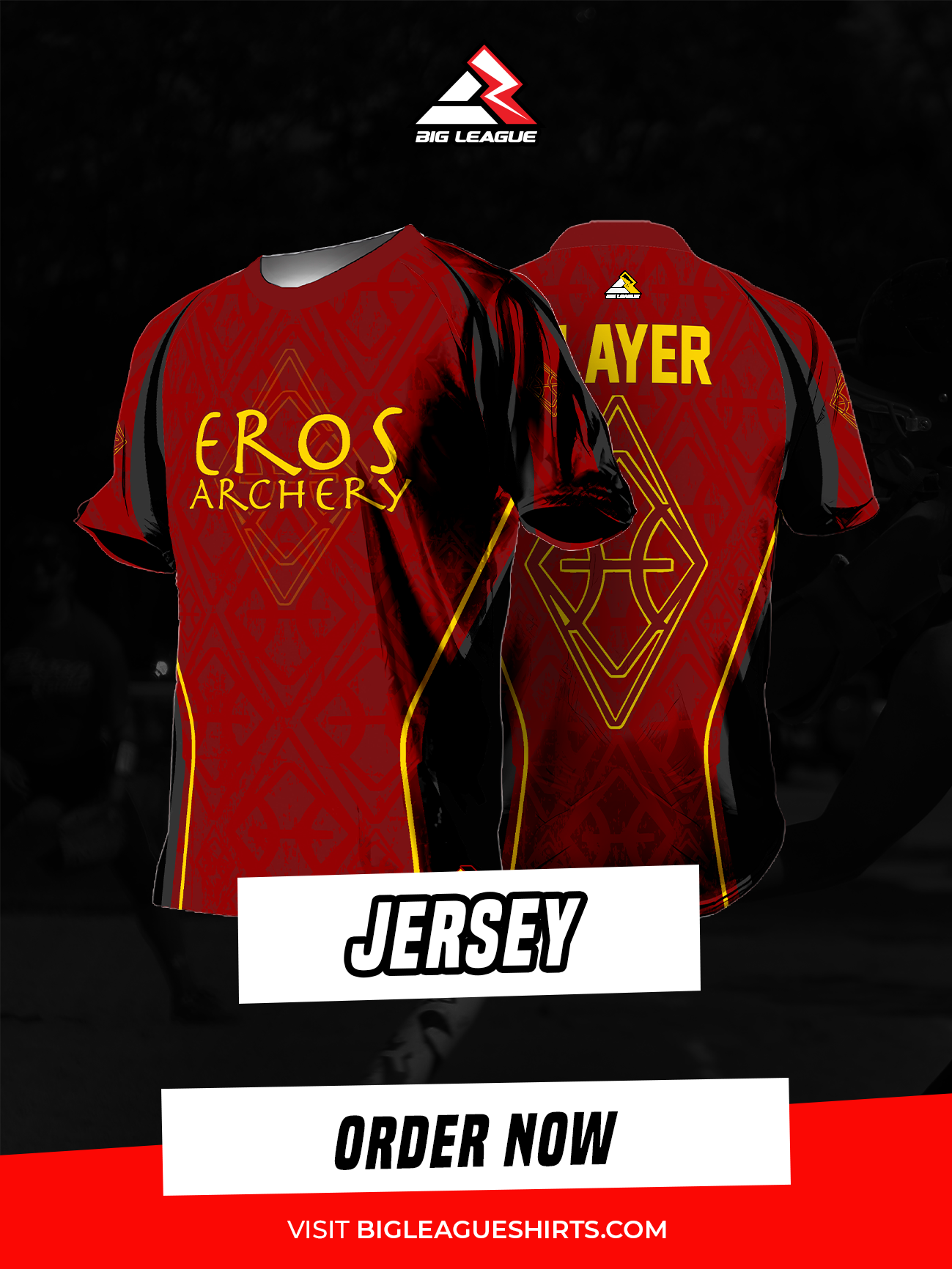 Crew Neck Jersey / Red