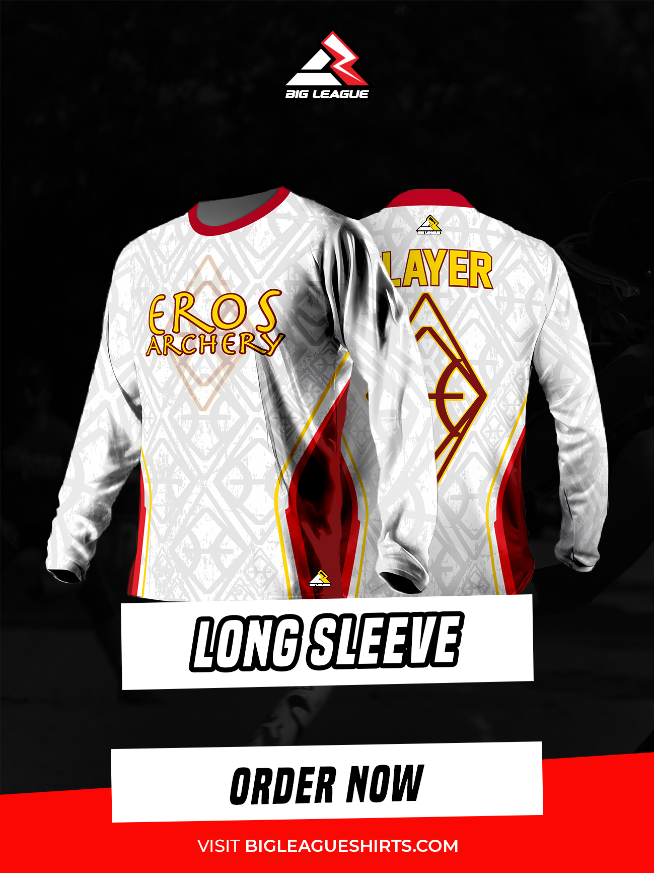Long Sleeve Jersey / White