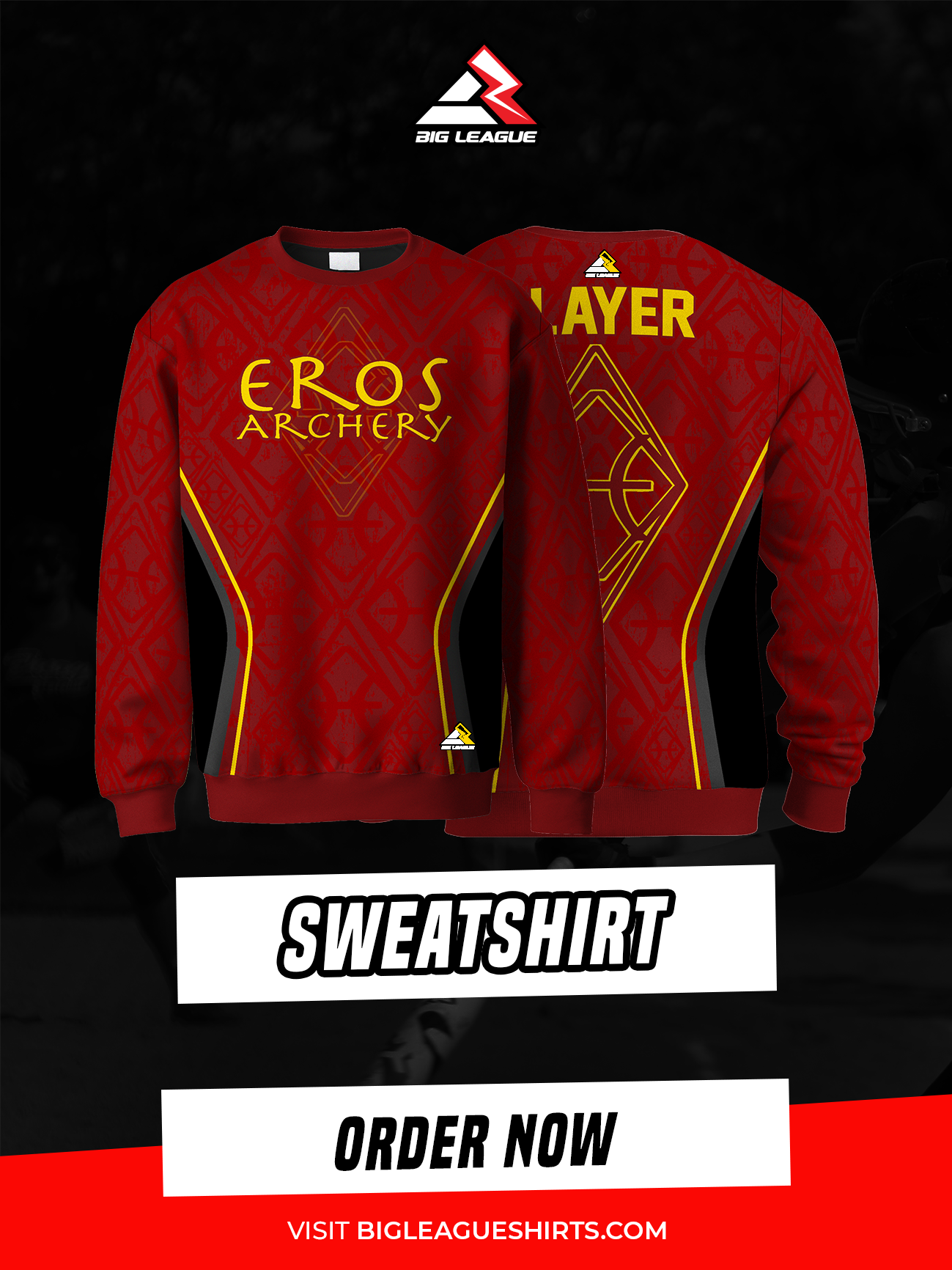 Sweatshirt / Red