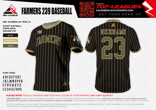 Farmers 239 Baseball Team Store