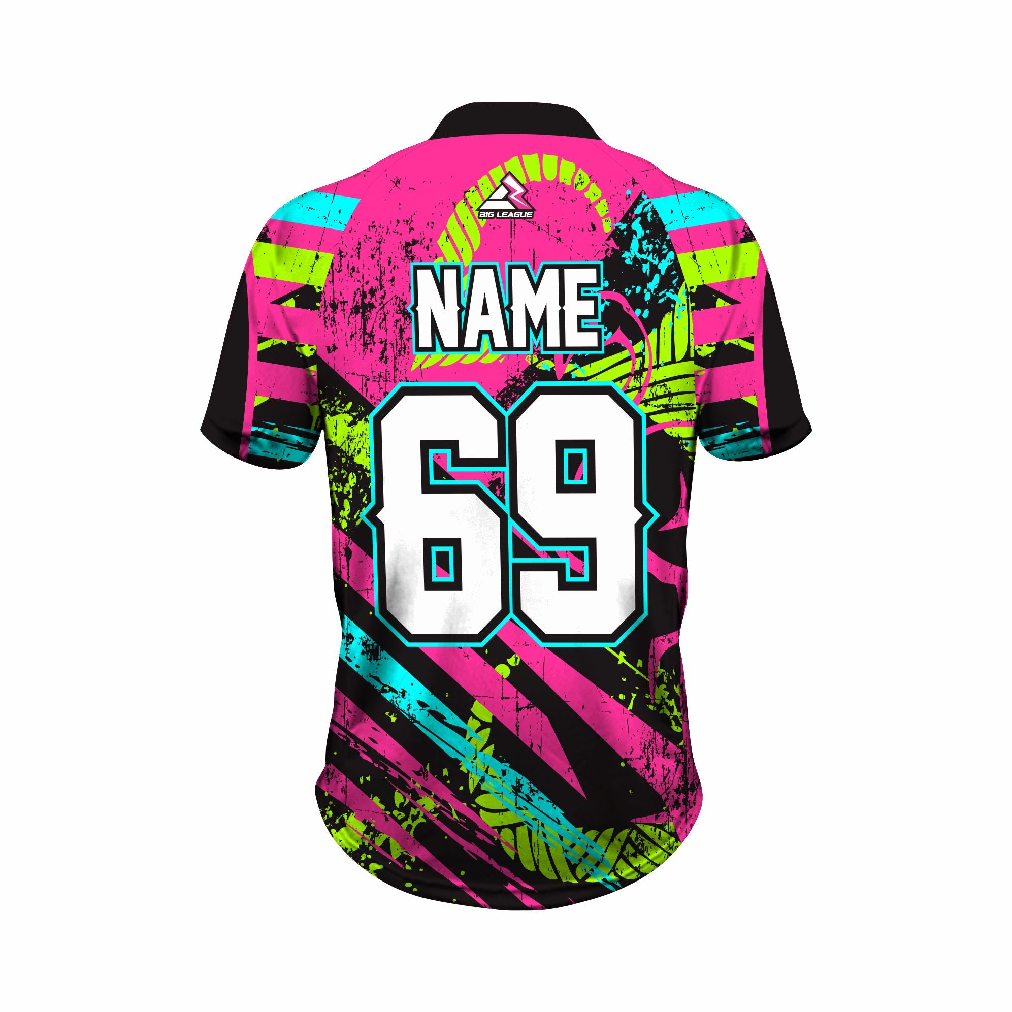 JOKERアメリカンフットボールシャツUSA LOSANGELES【美品】 Flamingos - Softball Custom Jersey – Big League Shirts
