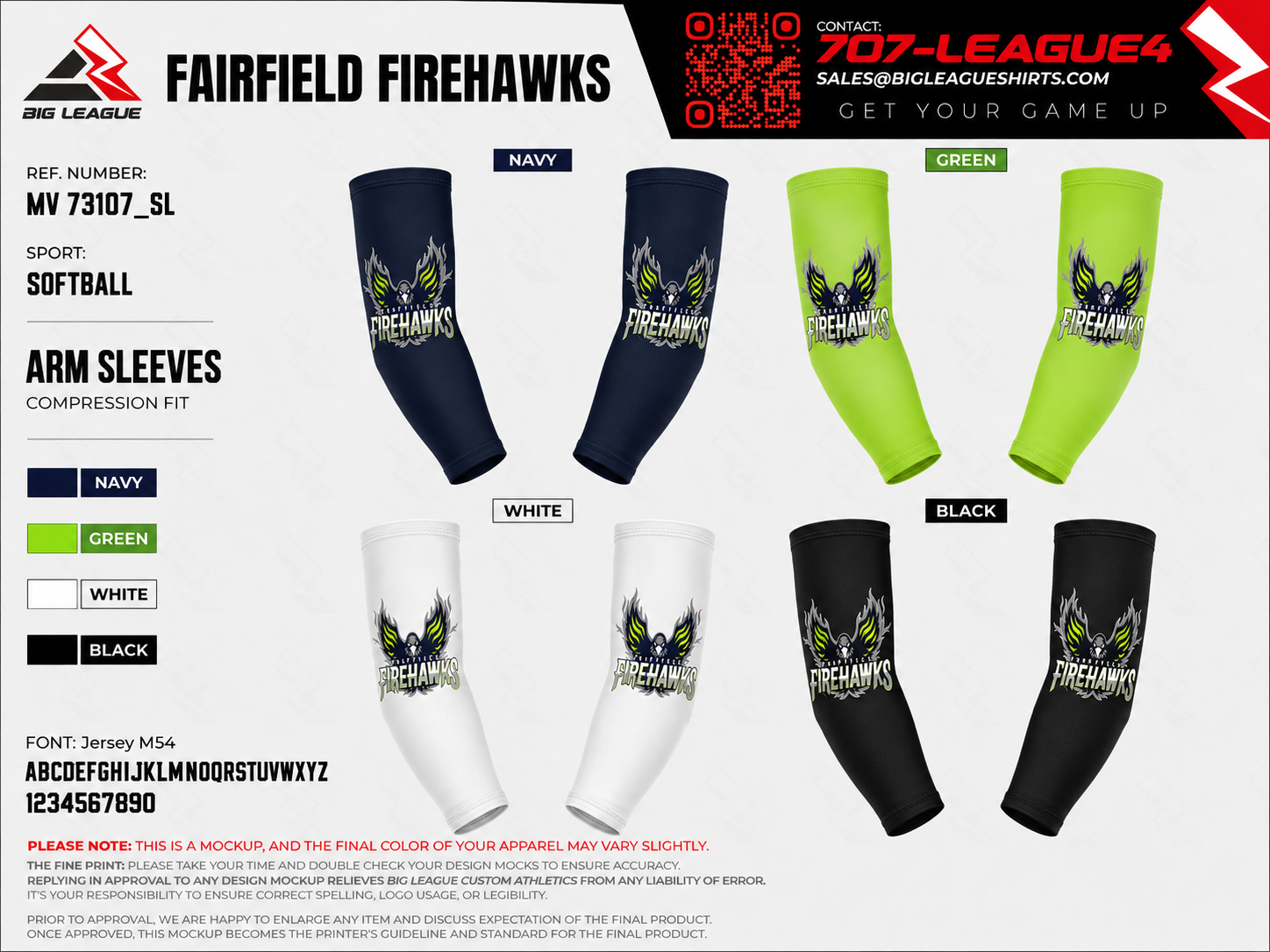 Fanwear Arm Sleeve / Choose color on next screen