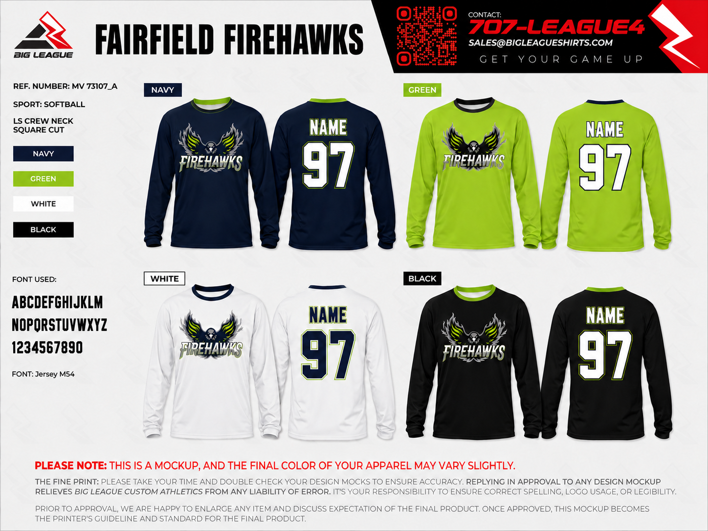 Fanwear Long Sleeve / Choose color on next screen