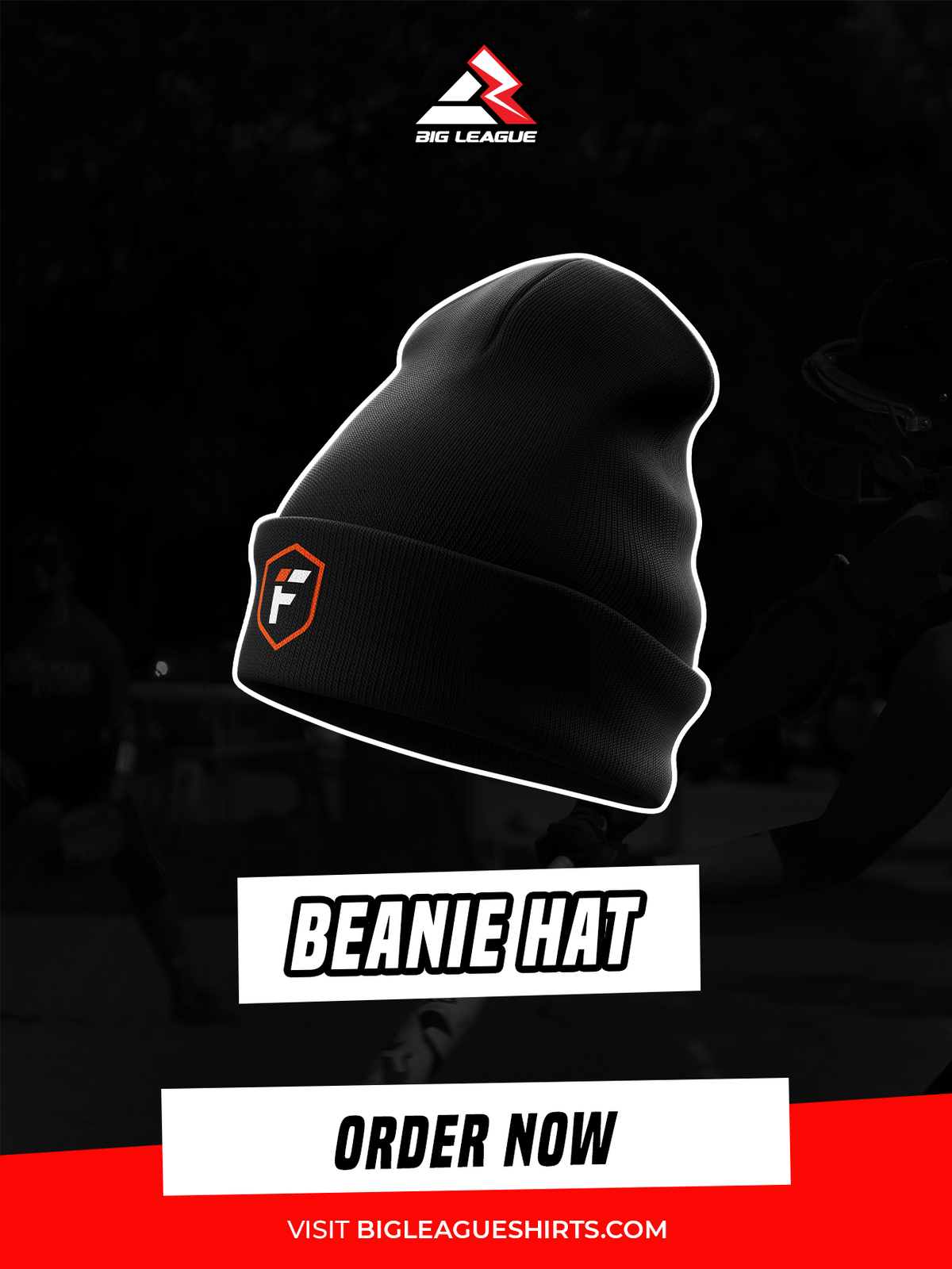 Beanie Hats (minimum of 6) / Black