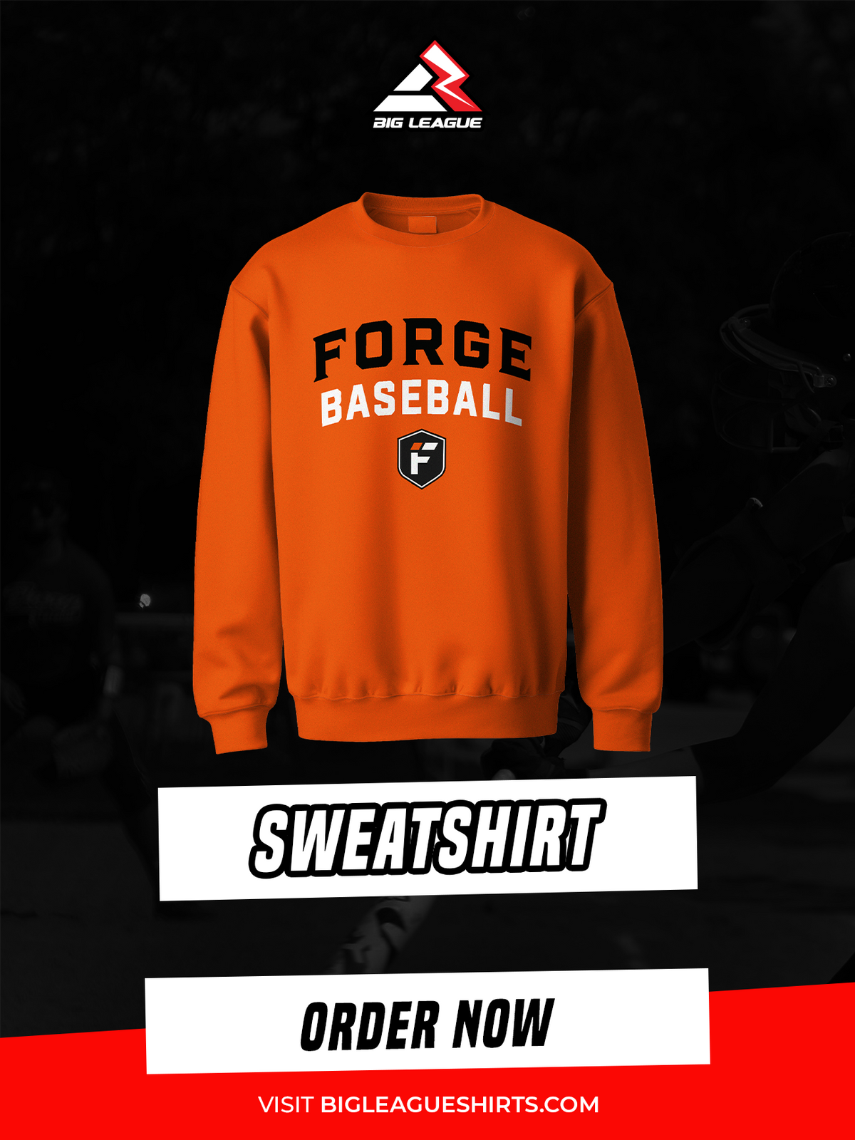 Sweat Shirt / Orange