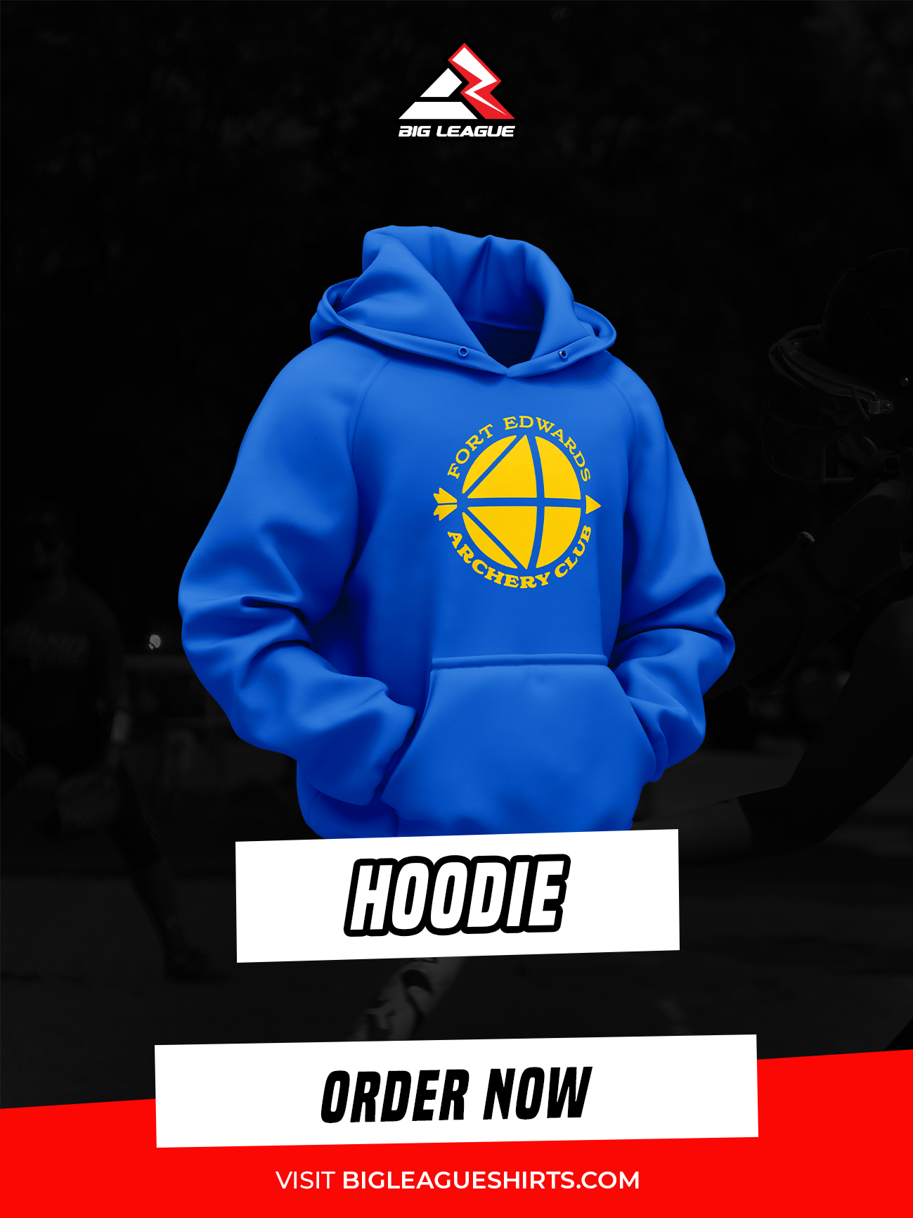 Hoodie / Royal Blue