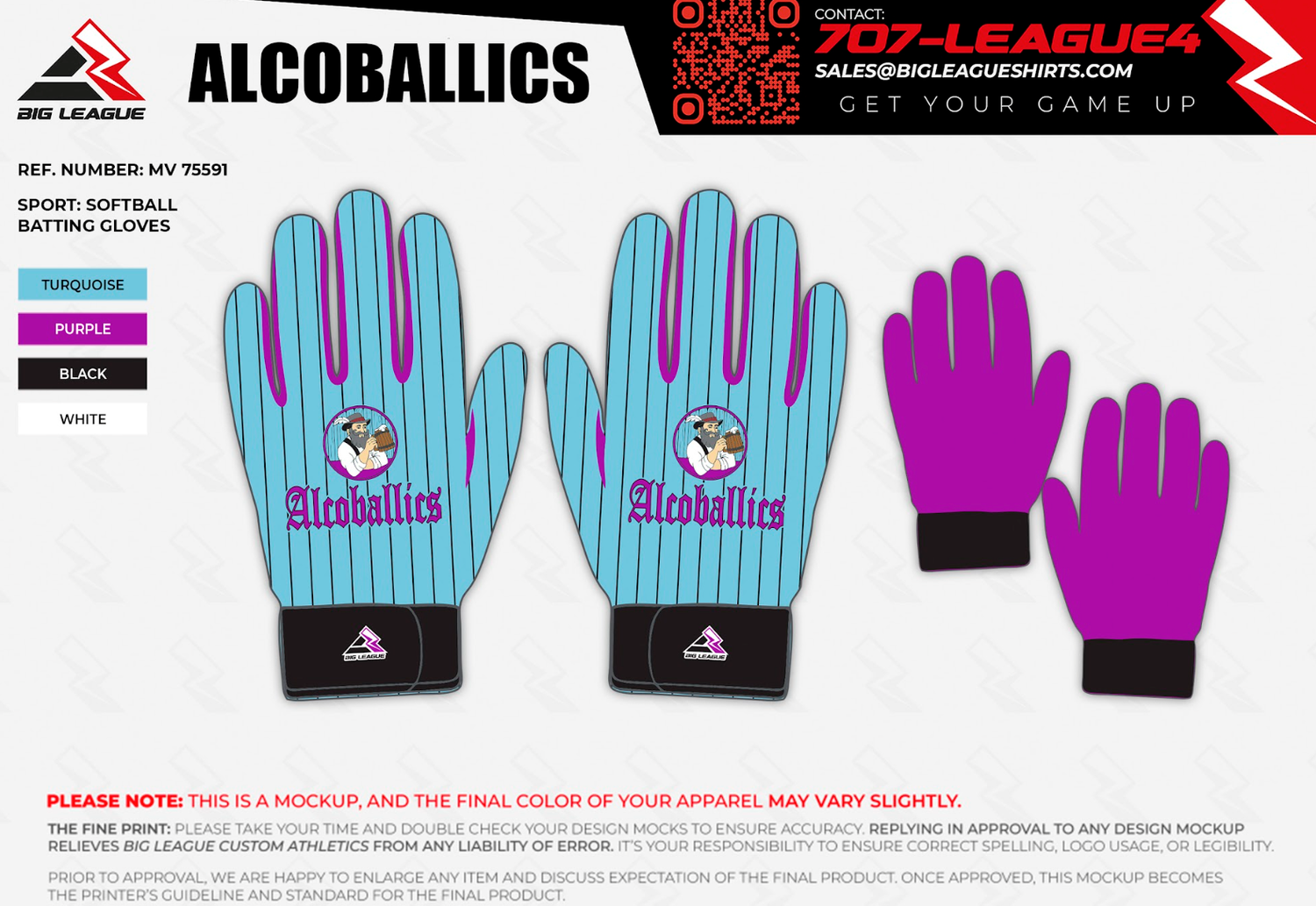 Gloves / Pinstripe