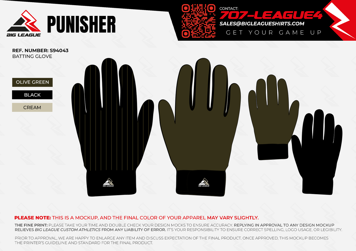 Gloves / Olive Green