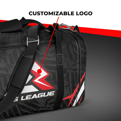 Black Pattern Duffle Bag