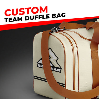 Tan/ Cream Duffle Bag