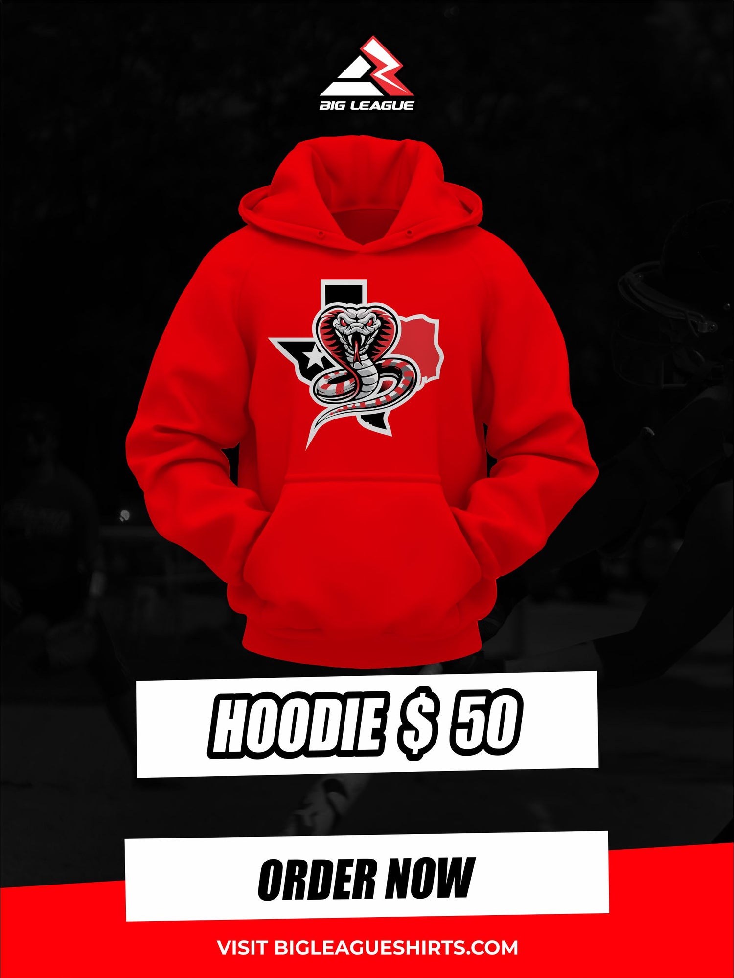 Hoodie / Red