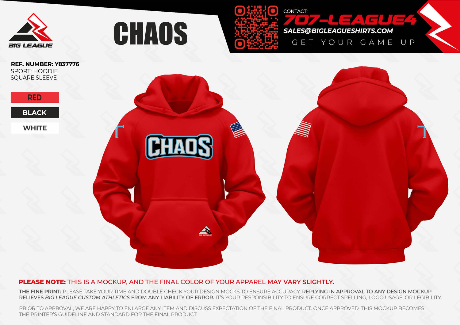 Hoodie / Red