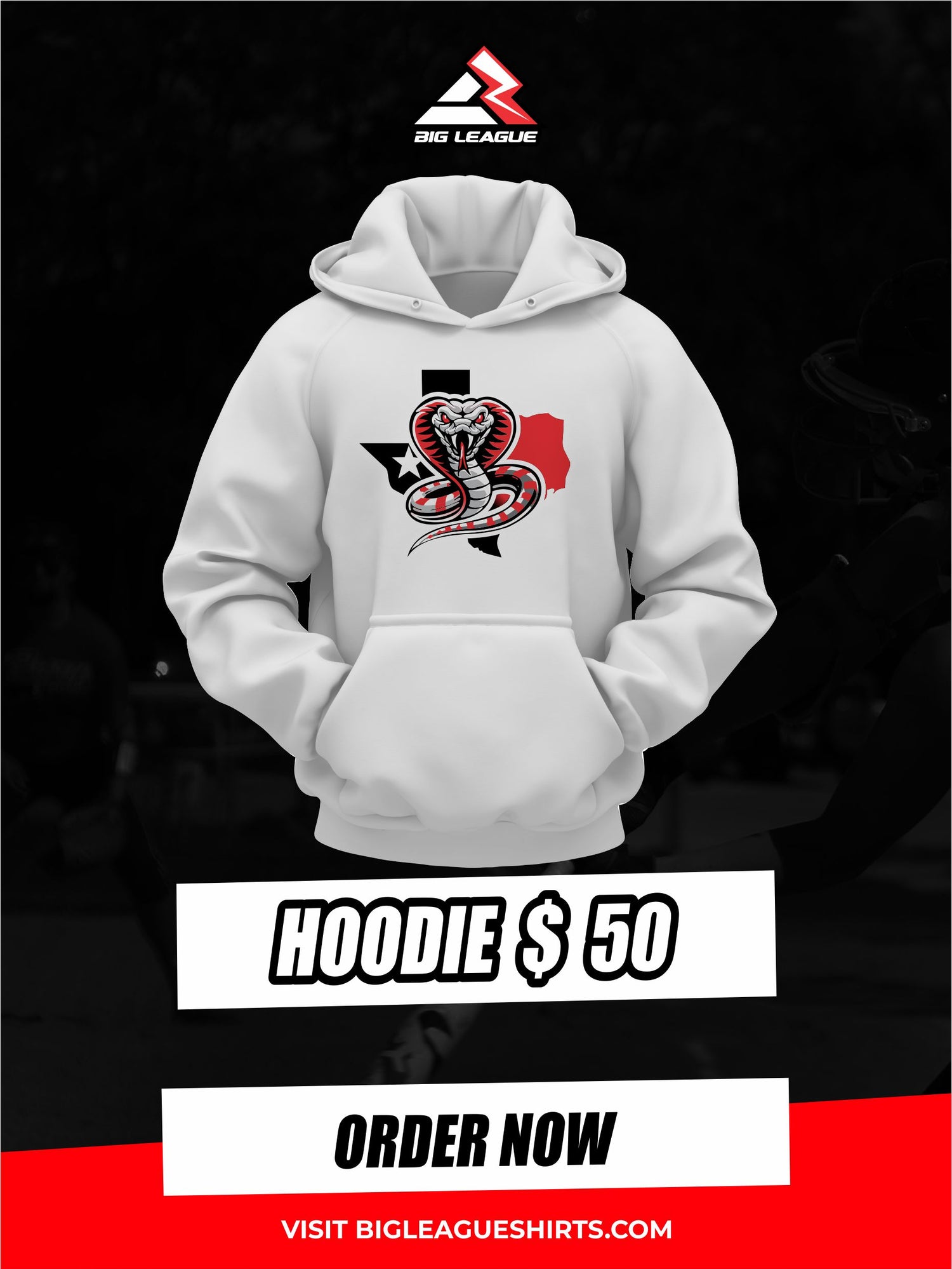 Hoodie / White