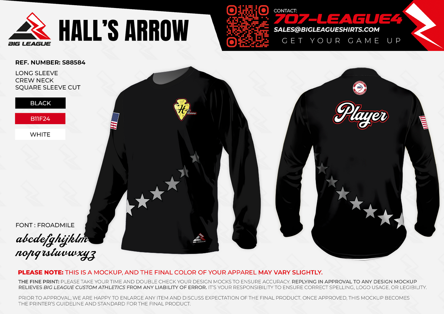Long Sleeve / BLACK