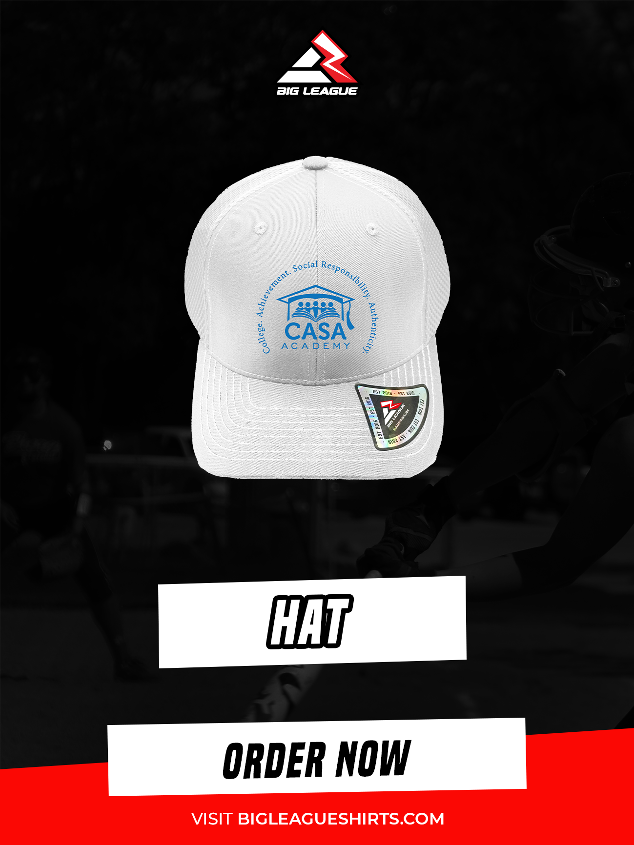 Hat (minimum of 6) / White