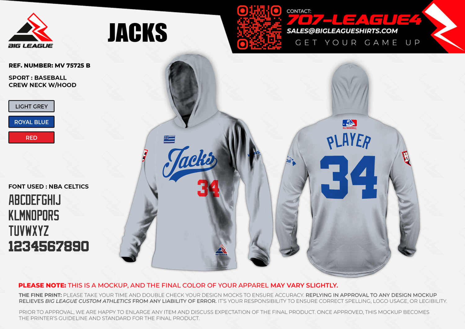 Hooded Long Sleeve / Grey