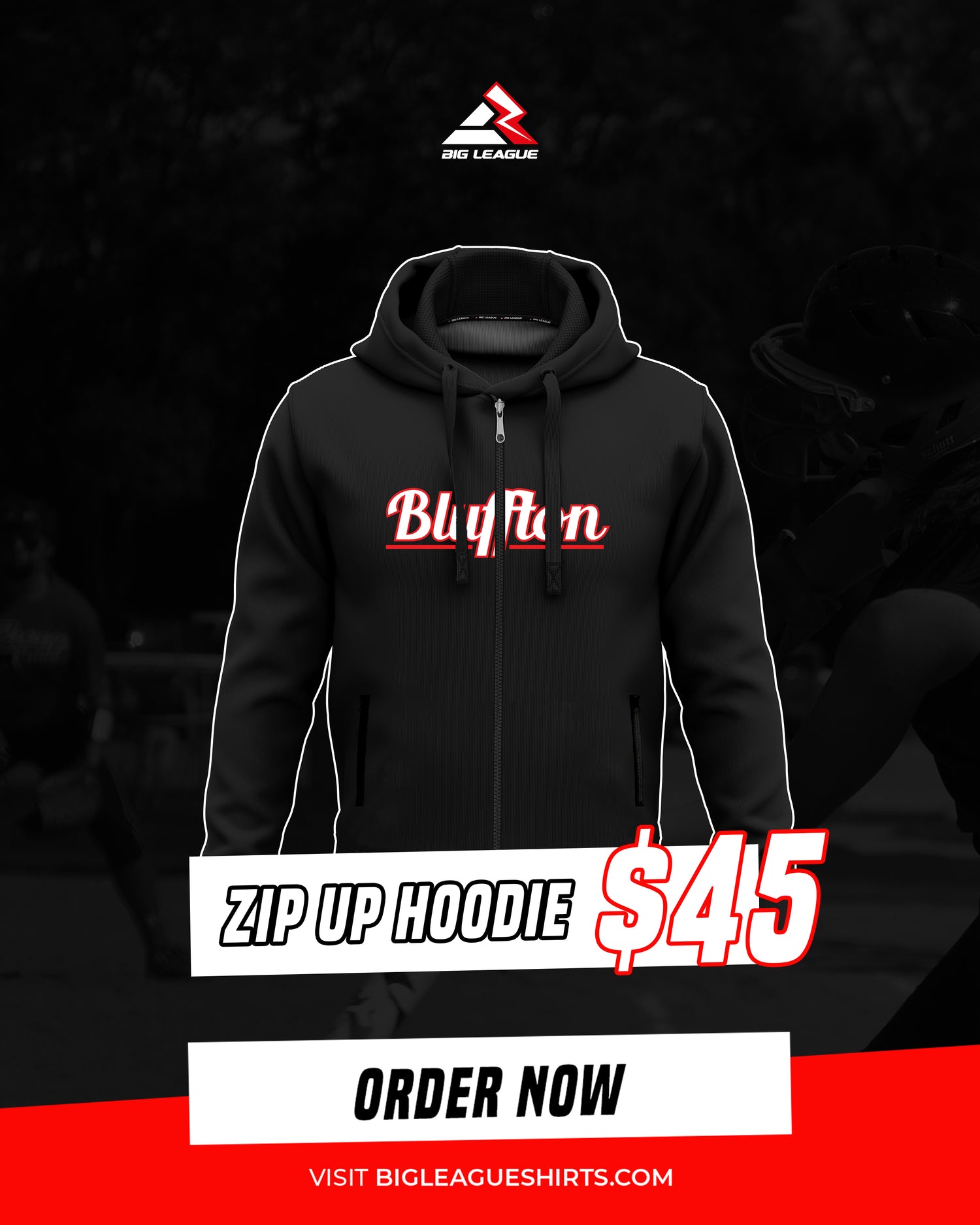 Hoodie / Bluffton Black