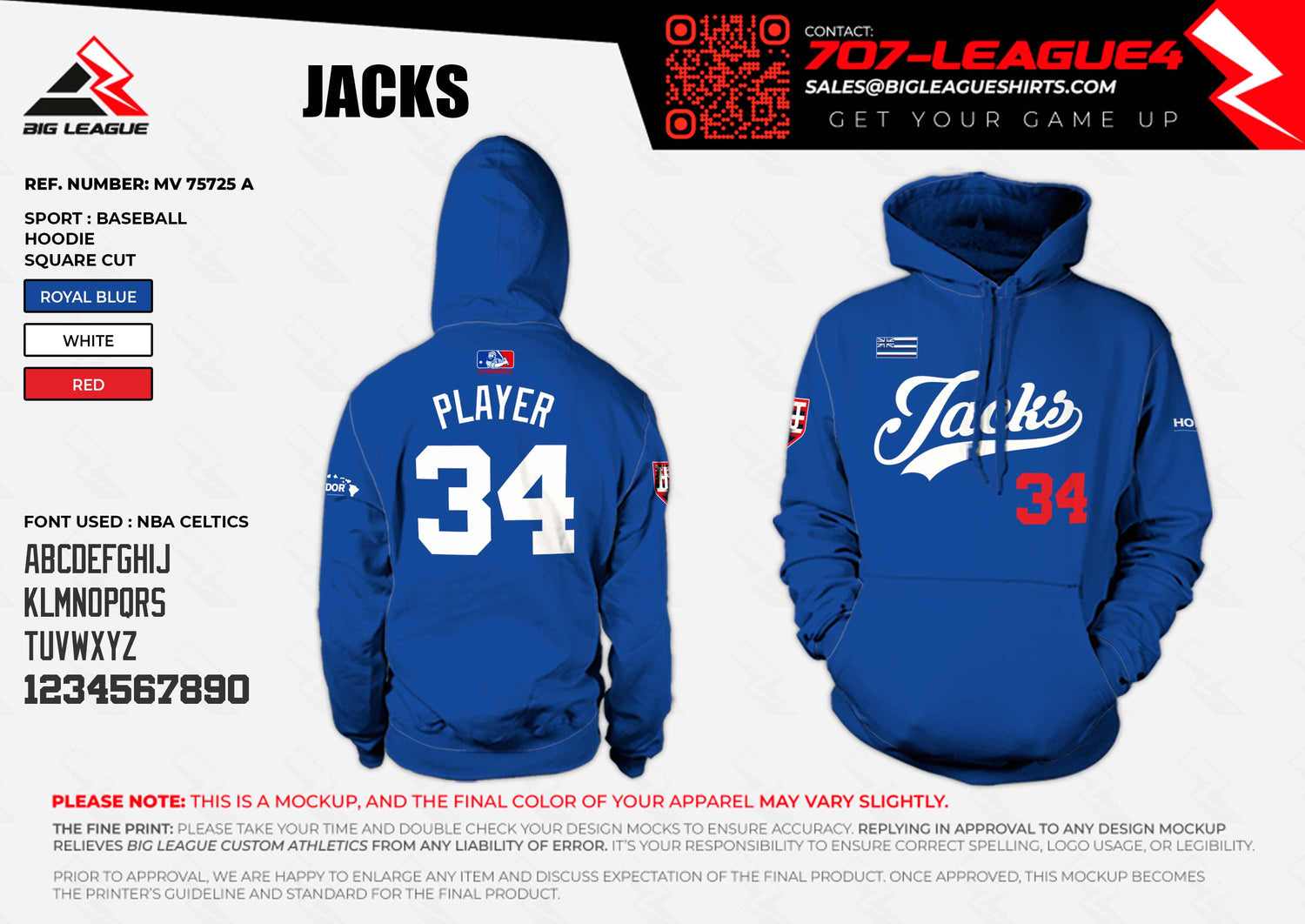 Hoodies / Blue
