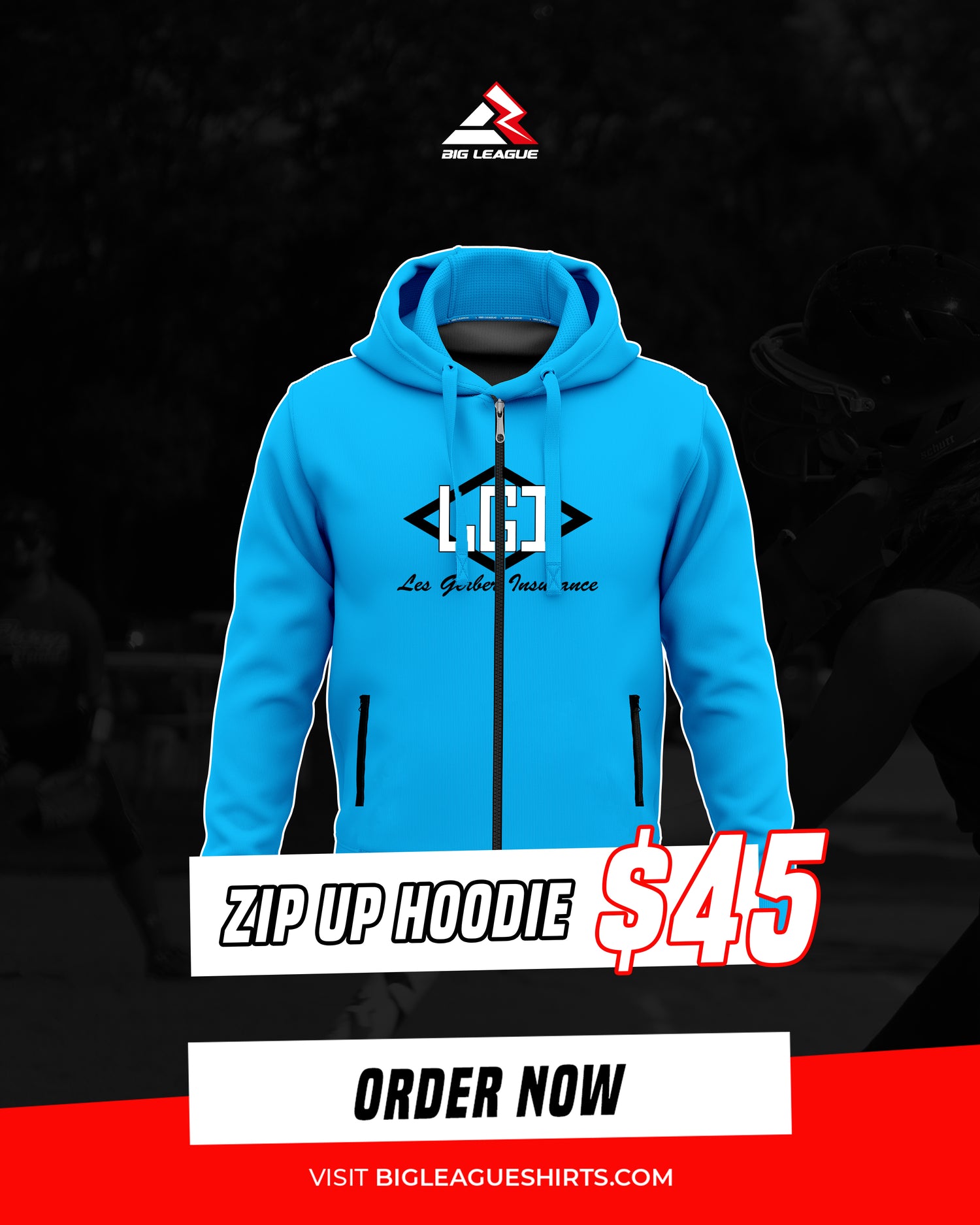 Hoodie / Les Gerber Insurance