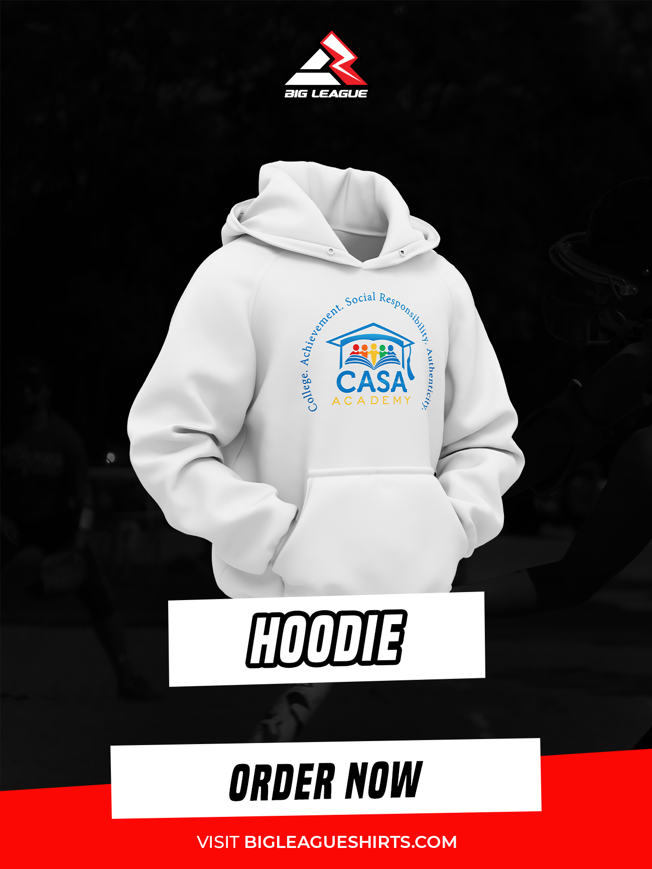 Hoodie / White