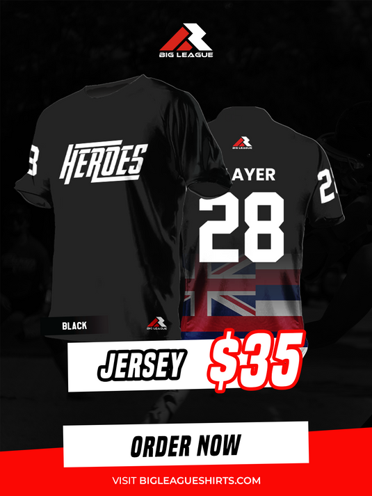 Heroes Jersey - Black