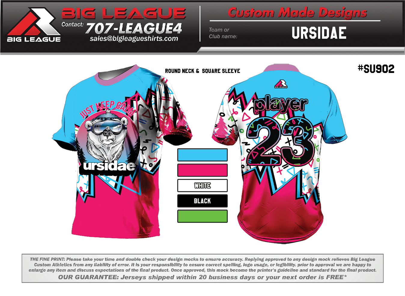 Pink Klondike Short Sleeve