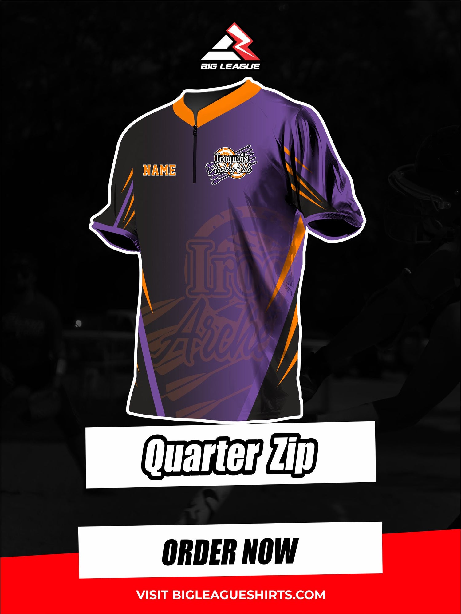 Quarter Zip / Purple