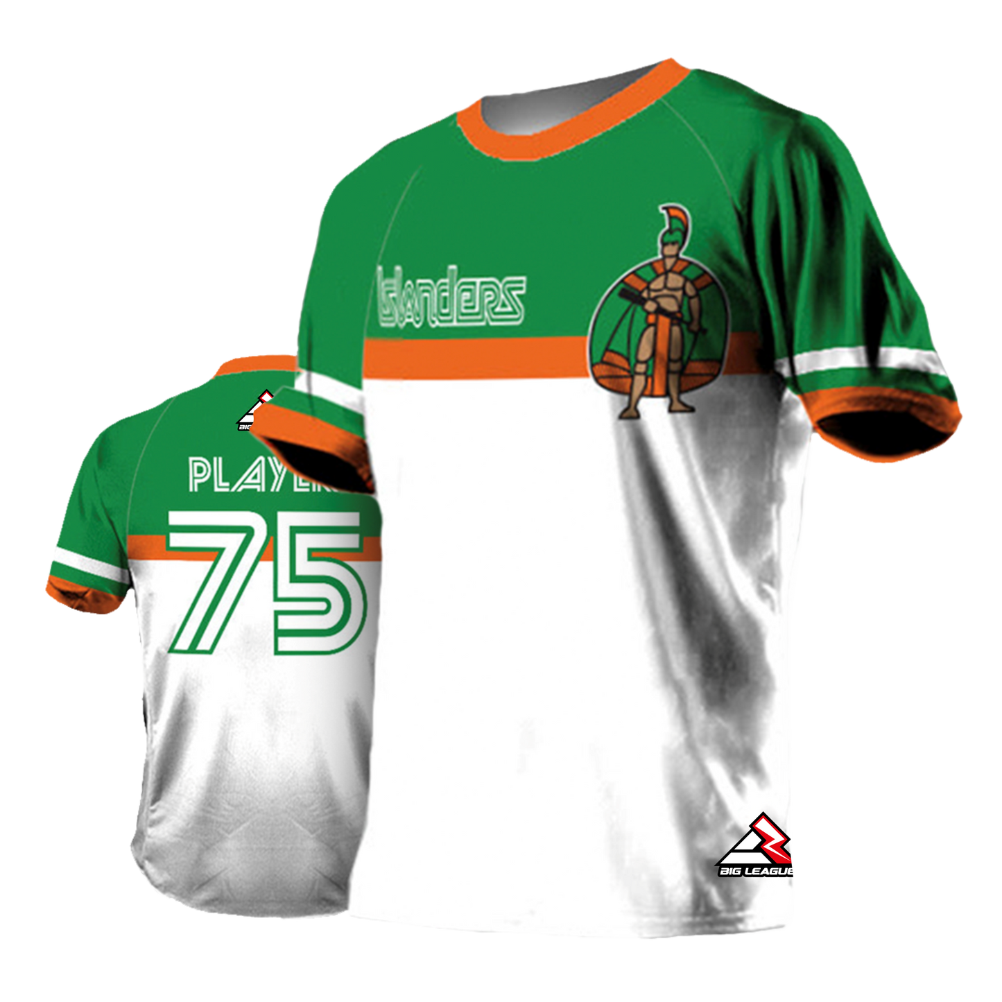 Islanders White/Green - Baseball