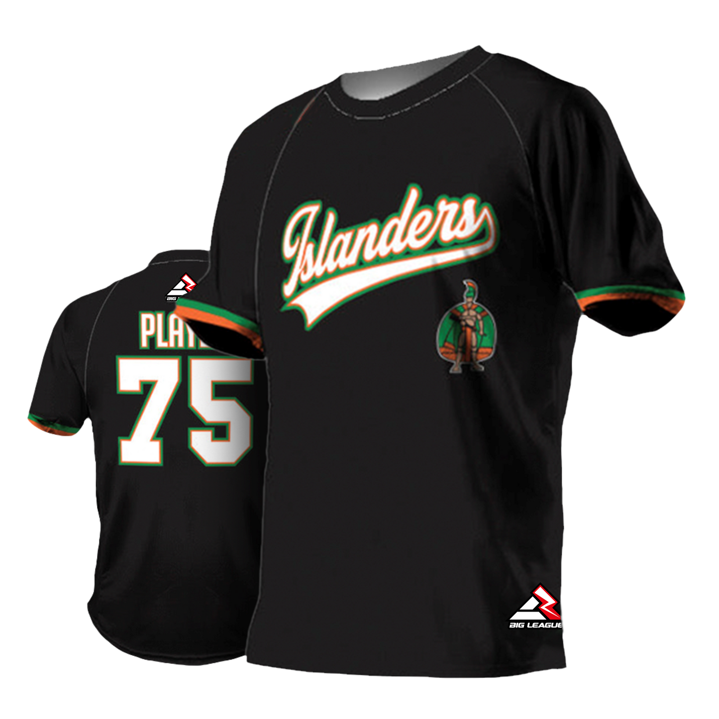 Islanders Black - Baseball