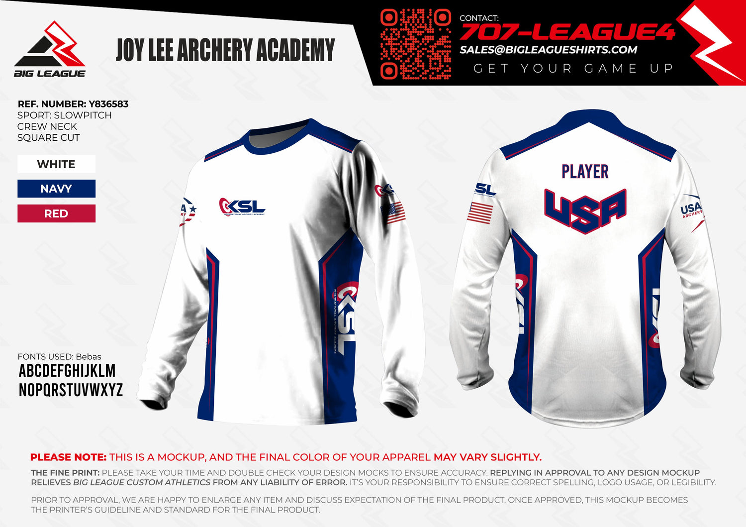 Long Sleeve / USA