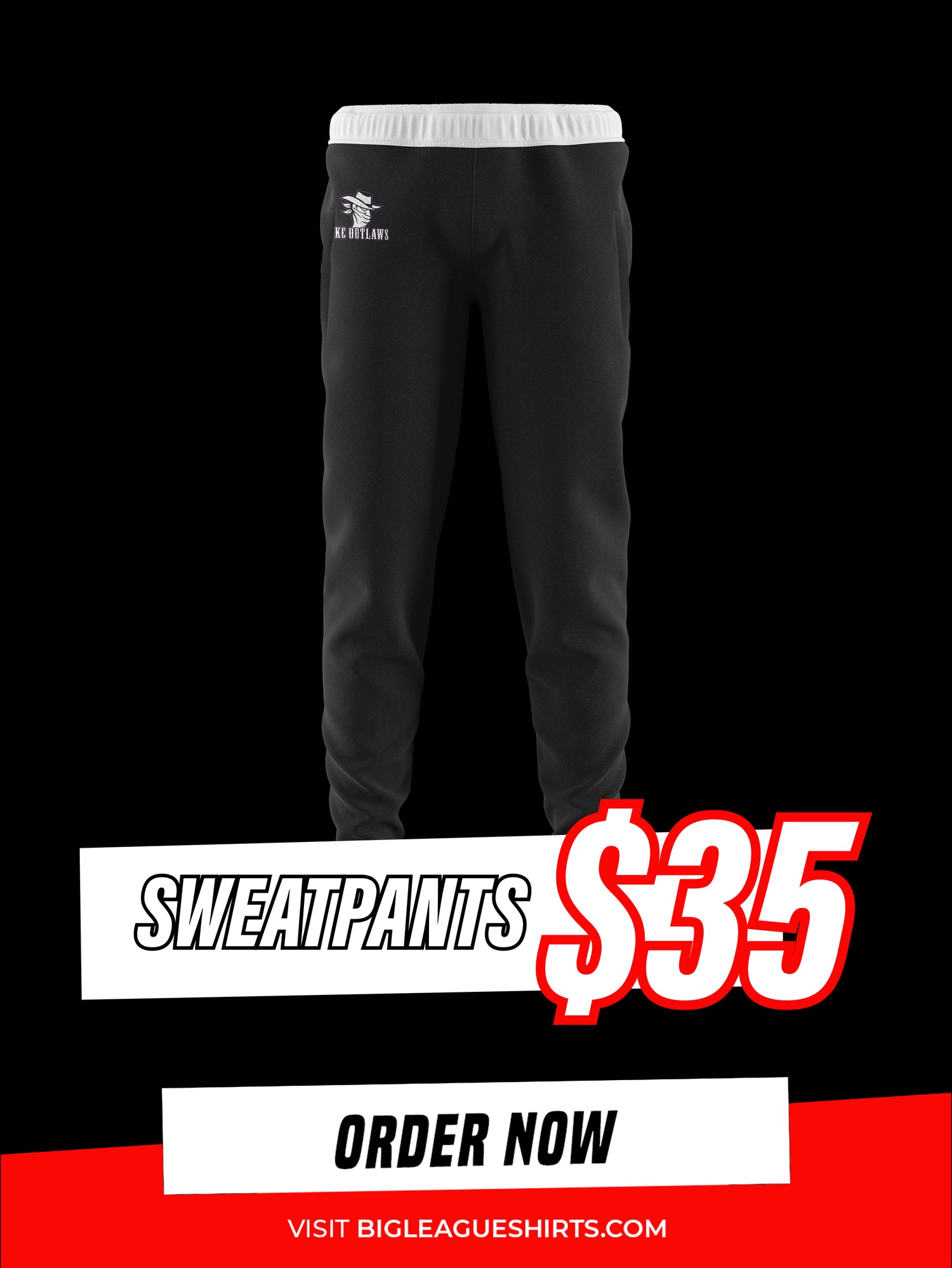 SweatShirt Pants / Black