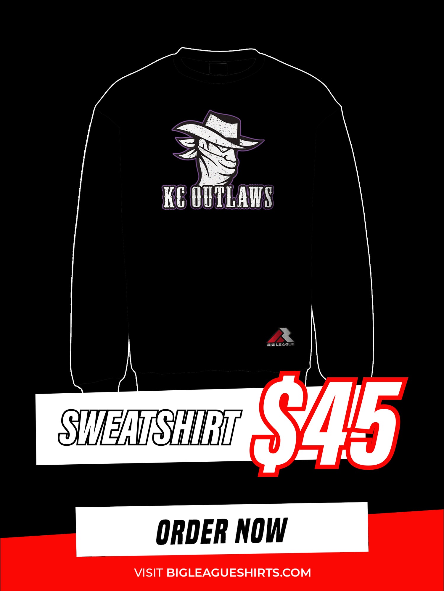 Sweatshirt / Black