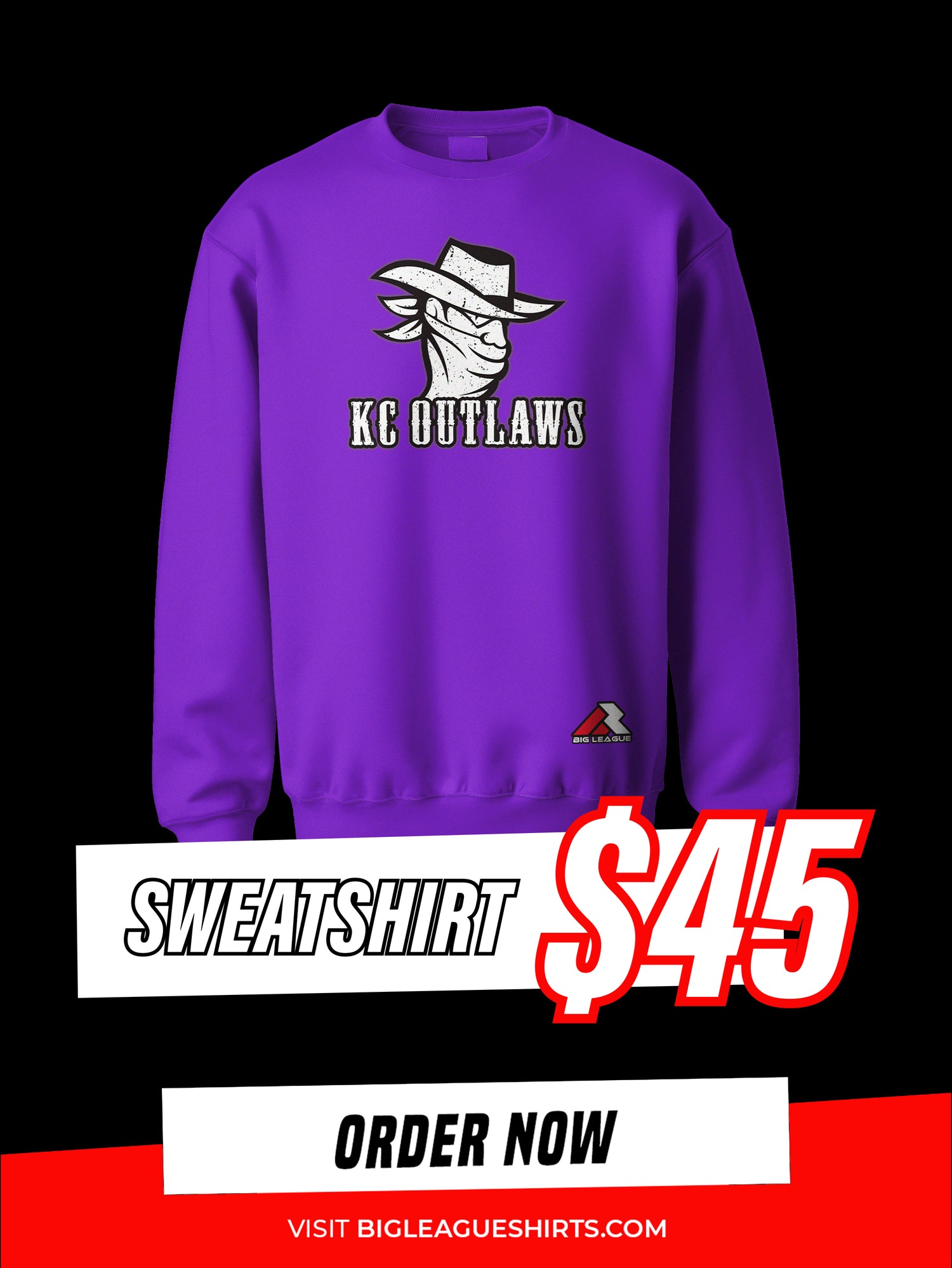 Sweatshirt / Purple